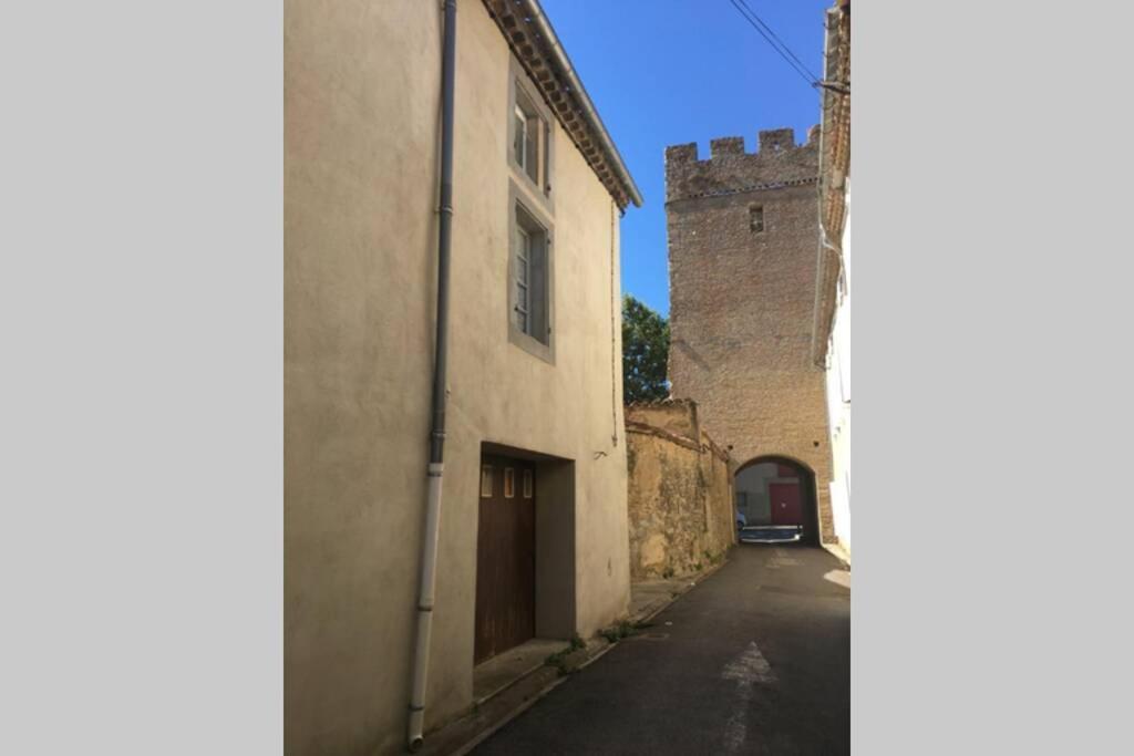 Appartamento Le Petit Ormeau attenant à la Tour du Portail Neuf Laure-Minervois Esterno foto